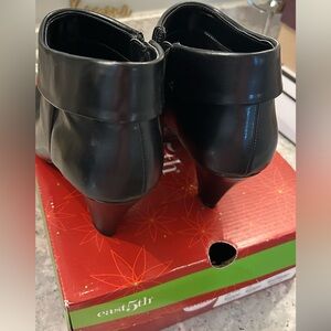 East 5th Sleek Black Ankle Booties